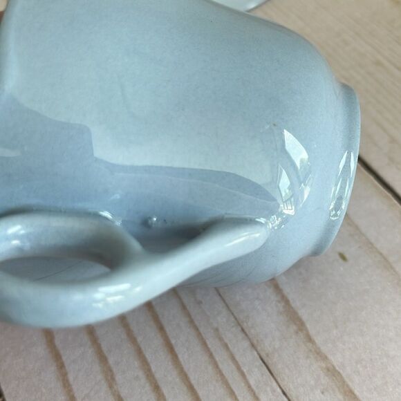 1950s Grindley Lupin Blue Petalware teacup and saucer - Picture 7 of 7